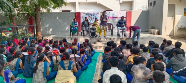 સુરેન્દ્રનગર જિલ્લામાં મહાત્મા વિધયાલય  શાળા નં-10 ખાતે બાળ અધિકાર દિવસ નિમિત્તે જાગૃતિ કાર્યક્રમ યોજાયો