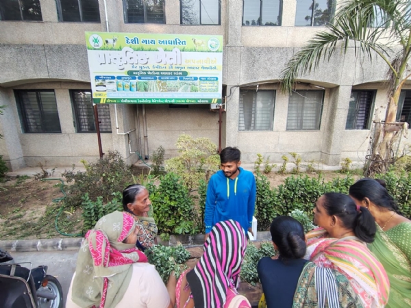 મહેસાણા ખાતે પ્રાકૃતિક પેદાશોના વેચાણનું સફળ આયોજન