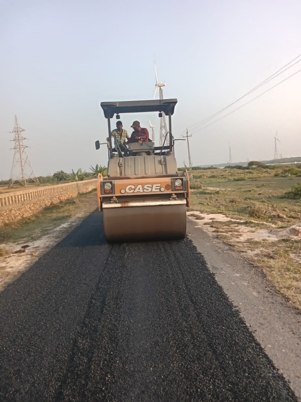 પોરબંદર ગ્રામ્યના પાલખડા–ખોડિયાર મંદિર વિસાવાડા રોડનું સમારકામ કરાયું.