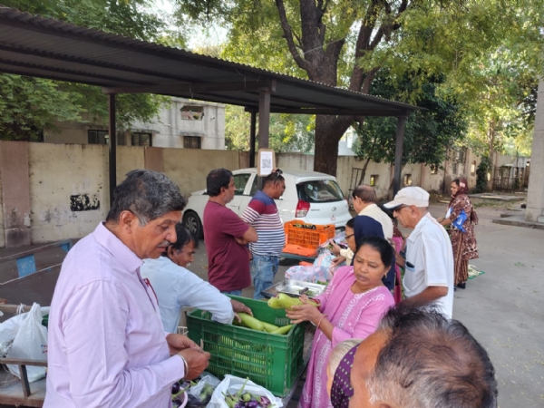 મહેસાણા ખાતે પ્રાકૃતિક પેદાશોના વેચાણનું સફળ આયોજન