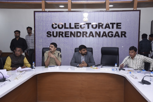 સુરેન્દ્રનગર જિલ્લા કલેકટરના અધ્યક્ષસ્થાને જિલ્લા પ્રવાસન સમિતિની બેઠક યોજાઈ