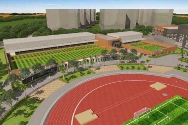 Gujarat Universitys Sports Complex
