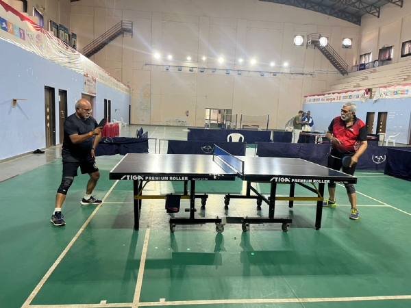 પોરબંદર સરદાર પટેલ રમત સંકુલ ખાતે મહાનગરપાલિકા કક્ષાની ટેબલ ટેનિસ સ્પર્ધા સફળતાપૂર્વક યોજાઈ.