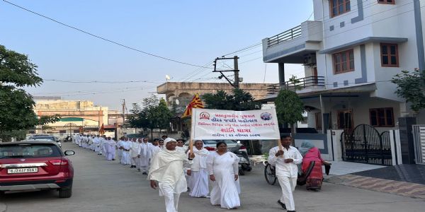 સિદ્ધપુરમાં બ્રહ્માકુમારીઝની ભવ્ય શાંતિ યાત્રા, ગુજરાત હિરક જયંતિ મહોત્સવ અંતર્ગત દિવ્ય આયોજન