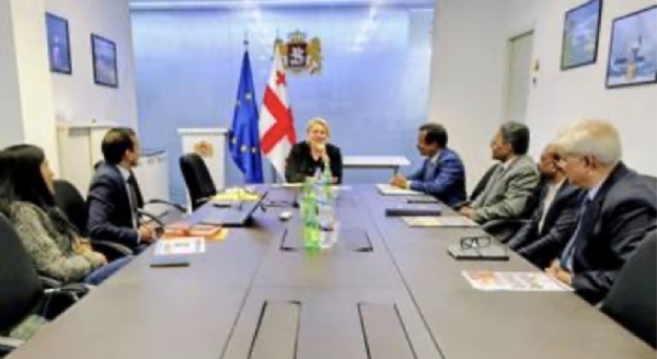 ઉચ્ચ સ્તરીય પ્રતિનિધિમંડળે જ્યોર્જિયાની મુલાકાત લીધી ઉચ્ચ સ્તરીય પ્રતિનિધિમંડળે જ્યોર્જિયાની મુલાકાત લીધી