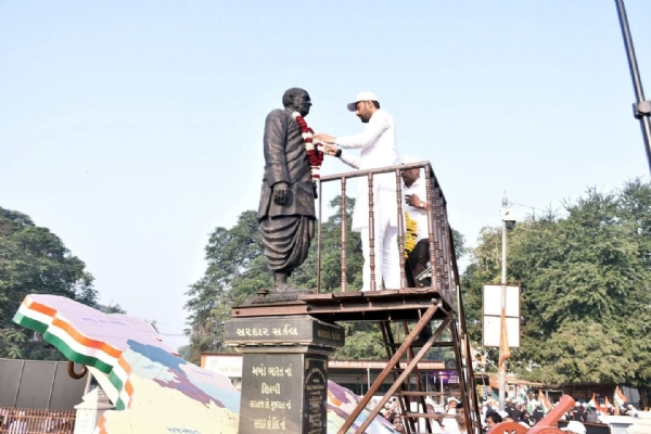 અમરેલીમાં યુનિટી માર્ચ”નું ભવ્ય આયોજન: રાજ્યમંત્રી કૌશિક વેકરીયાની આગેવાનીમાં જનસમુદ્રનો ઉત્સાહ