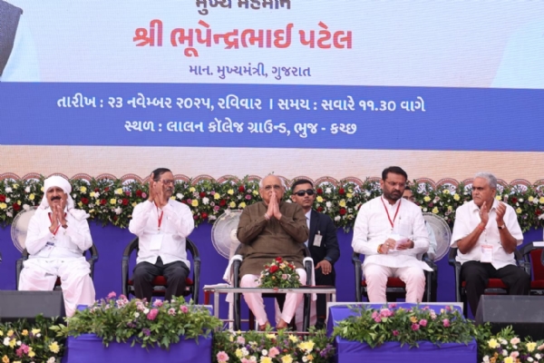 સરહદી કચ્છ જિલ્લાને અંદાજે 680 કરોડથી વધુના વિકાસ કામોની ભેટ