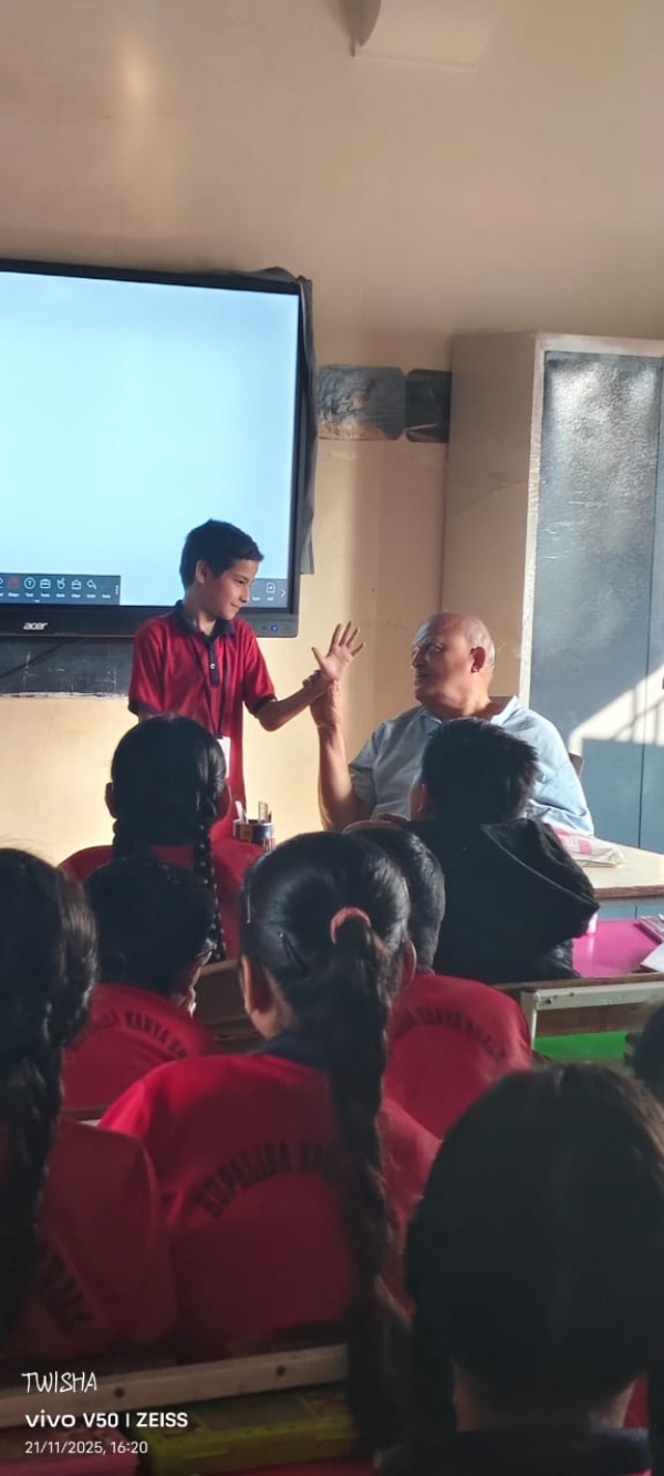 પોરબંદરની રૂપાળીબા કન્યા શાળા ખાતે વૈદિક ગણિત શિબિર યોજાઇ. પોરબંદરની રૂપાળીબા કન્યા શાળા ખાતે વૈદિક ગણિત શિબિર યોજાઇ.