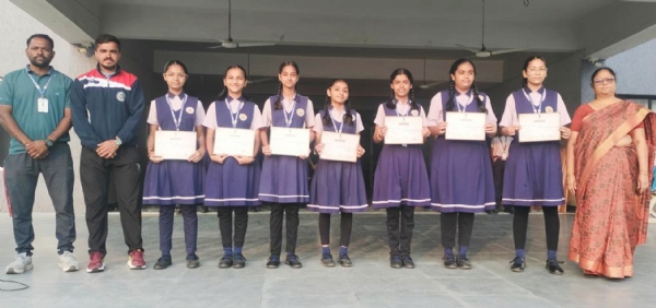 સ્વામિનારાયણ ગુરુકુલ પબ્લિક સ્કૂલ અંકલેશ્વરની વિધાર્થીની રાષ્ટ્રીયકક્ષાએ પસંદગી પામી
