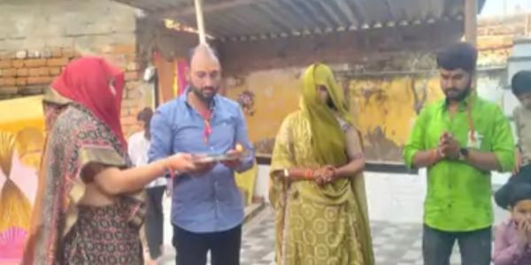 કોઇટા ગામે જોગણી માતાજીના ફોટોની પ્રાણ પ્રતિષ્ઠા કરવામાં આવી