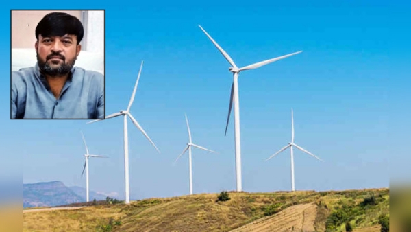 પવનચક્કીના કામનો વિરોધ પવનચક્કીના કામનો વિરોધ