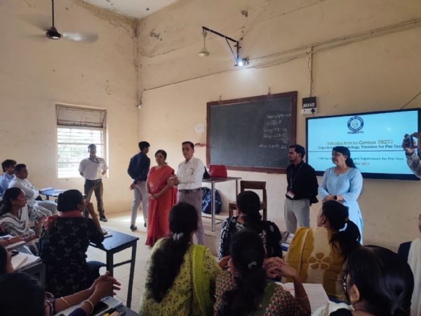 કેન્દ્ર સરકાર દ્વારા વસ્તી ગણતરી 2027 - પ્રિટેસ્ટ માટે ટંકારા તાલુકાના 25 ગામોની પસંદગી કેન્દ્ર સરકાર દ્વારા વસ્તી ગણતરી 2027 - પ્રિટેસ્ટ માટે ટંકારા તાલુકાના 25 ગામોની પસંદગી