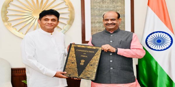 ભારત-શ્રીલંકા સંબંધો લોકશાહી ભાગીદારીનું ઉદાહરણ: ઓમ બિરલા