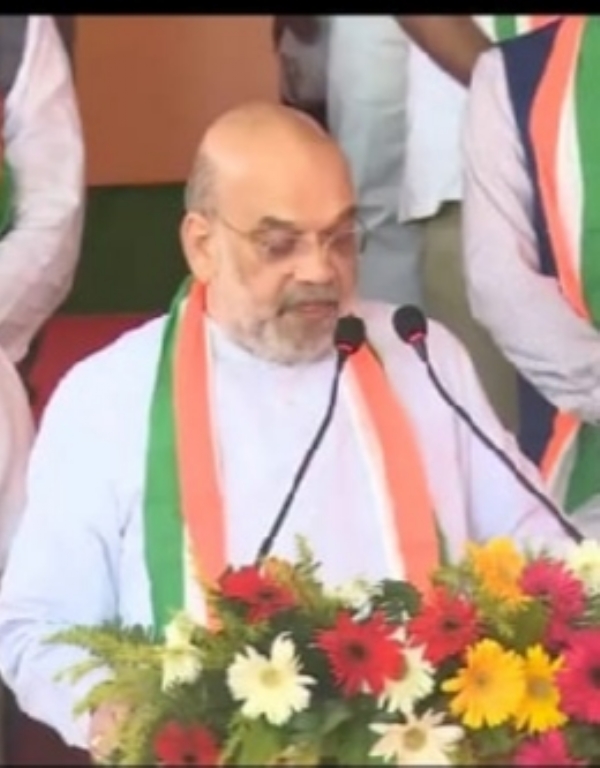 કેન્દ્રીય ગૃહમંત્રી અને ભારતીય જનતા પાર્ટી (ભાજપ) ના વરિષ્ઠ નેતા અમિત શાહ