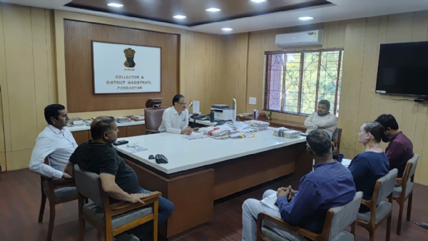 પોરબંદરમાં સાંસદ ખેલ મહોત્સવના આયોજન અંગે જિલ્લા કલેક્ટર ના અધ્યક્ષ સ્થાને બેઠક યોજાઇ. પોરબંદરમાં સાંસદ ખેલ મહોત્સવના આયોજન અંગે જિલ્લા કલેક્ટર ના અધ્યક્ષ સ્થાને બેઠક યોજાઇ.