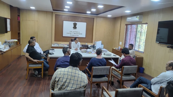 પોરબંદરમાં સાંસદ ખેલ મહોત્સવના આયોજન અંગે જિલ્લા કલેક્ટર ના અધ્યક્ષ સ્થાને બેઠક યોજાઇ. પોરબંદરમાં સાંસદ ખેલ મહોત્સવના આયોજન અંગે જિલ્લા કલેક્ટર ના અધ્યક્ષ સ્થાને બેઠક યોજાઇ.