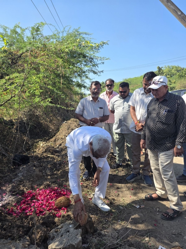 ફીડર”ના ખાતમુહૂર્તનો સુભ આરંભ ફીડર”ના ખાતમુહૂર્તનો સુભ આરંભ