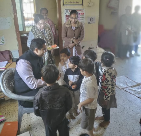 આંગણવાડી કેન્દ્રનું નિરીક્ષણ આંગણવાડી કેન્દ્રનું નિરીક્ષણ