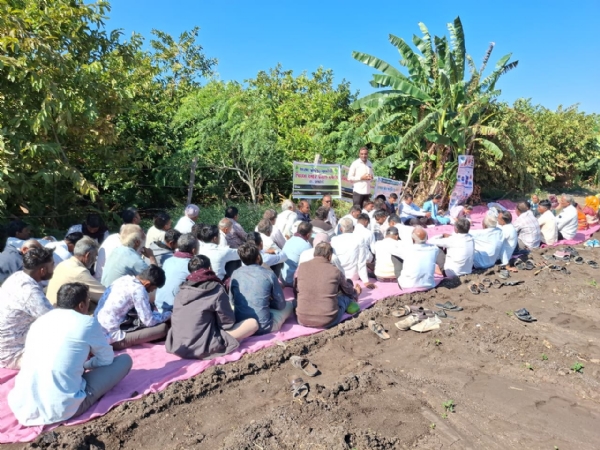 અમરેલી તાલુકાના શેડુભાર ગામે હર ભોલે પંચસ્તરીય મોડલ ફાર્મમાં પ્રેરણા પ્રવાસ, જીવામૃતનો ડેમો યોજાયો અમરેલી તાલુકાના શેડુભાર ગામે હર ભોલે પંચસ્તરીય મોડલ ફાર્મમાં પ્રેરણા પ્રવાસ, જીવામૃતનો ડેમો યોજાયો