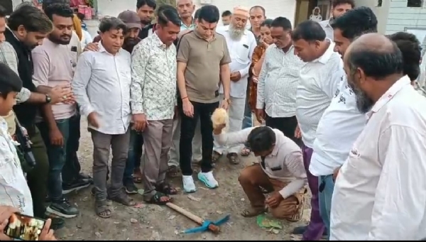 બ્લોક નુ ખાત મુહુર્ત કરવામાં આવ્યું હતું* બ્લોક નુ ખાત મુહુર્ત કરવામાં આવ્યું હતું*