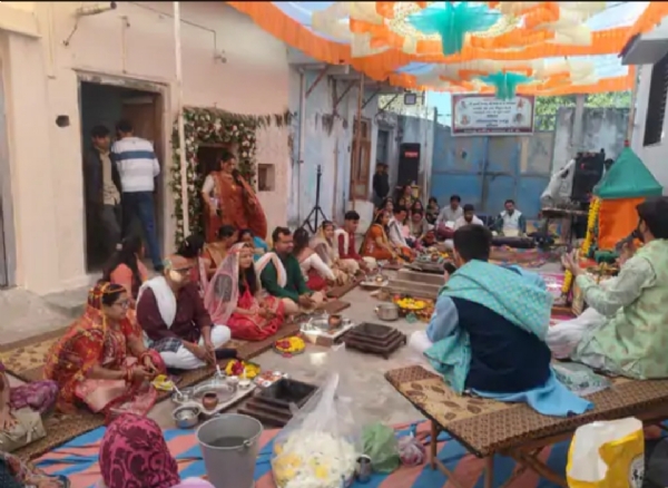 એકલવા ગામે બોરતવાડિયા દરજી પરિવાર દ્વારા નવચંડી યજ્ઞનું ભવ્ય આયોજન એકલવા ગામે બોરતવાડિયા દરજી પરિવાર દ્વારા નવચંડી યજ્ઞનું ભવ્ય આયોજન