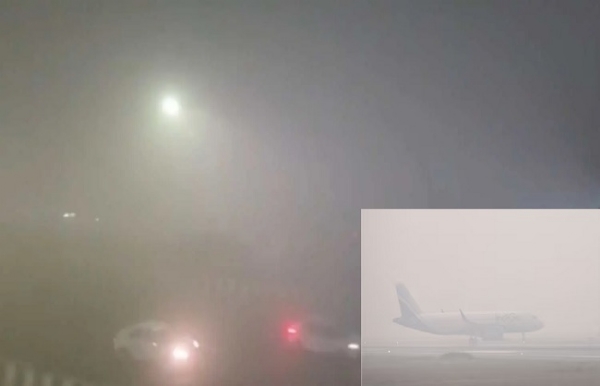 દિલ્હી એરપોર્ટ નું દ્રશ્ય દિલ્હી એરપોર્ટ નું દ્રશ્ય