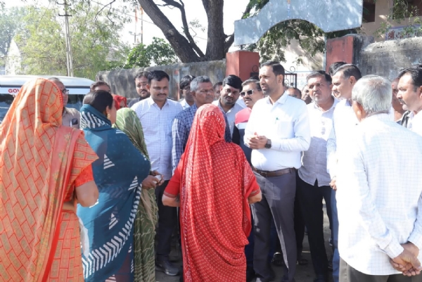 નાનાગોખરવાળા ગામે રૂ. ૨૫ લાખના ખર્ચે નવા ગ્રામ પંચાયત ભવનનું ખાતમુહૂર્ત, ગ્રામ સ્વરાજ્યને નવી મજબૂતી