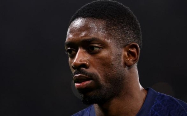 ફ્રાન્સના ફોરવર્ડ ઓસ્માન ડેમ્બેલે ફ્રાન્સના ફોરવર્ડ ઓસ્માન ડેમ્બેલે