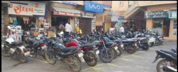 ટ્રાફિક તથા પાર્કિગના પ્રશ્નનું કાયમી નિરાકરણ