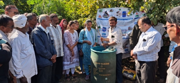 અમરેલી તાલુકાના શેડુભાર ગામે હર ભોલે પંચસ્તરીય મોડલ ફાર્મમાં પ્રેરણા પ્રવાસ યોજાયો અમરેલી તાલુકાના શેડુભાર ગામે હર ભોલે પંચસ્તરીય મોડલ ફાર્મમાં પ્રેરણા પ્રવાસ યોજાયો