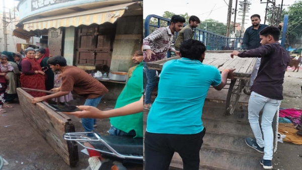 દબાણ હટાવ કામગીરી દબાણ હટાવ કામગીરી