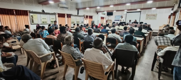 પોરબંદર જિલ્લામાં કૃષિ વિજ્ઞાન કેન્દ્ર ખાપટ ખાતે પ્રાકૃતિક ખેતીની પાંચ દિવસીય તાલીમ સફળતાપૂર્વક સંપન્ન. પોરબંદર જિલ્લામાં કૃષિ વિજ્ઞાન કેન્દ્ર ખાપટ ખાતે પ્રાકૃતિક ખેતીની પાંચ દિવસીય તાલીમ સફળતાપૂર્વક સંપન્ન.