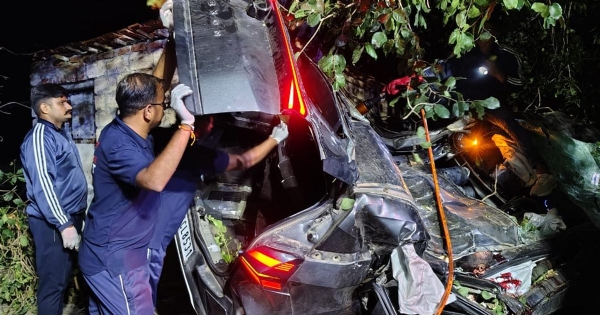 બગસરા તાલુકામાં હૃદયદ્રાવક માર્ગ અકસ્માત, ત્રણના મોત અને એક ગંભીર રીતે ઇજાગ્રસ્ત