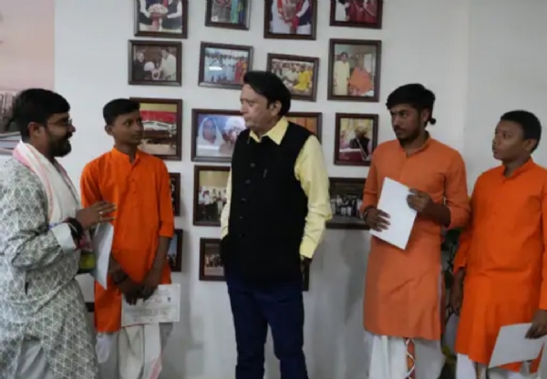 અંબાજીમાં યોજાયેલી રાજ્ય કક્ષાની શાસ્ત્રી સ્પર્ધામાં સિદ્ધપુરના વિદ્યાર્થીઓની ઝળહળતી સફળતા