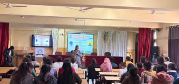 સમીની સરકારી વિનયન અને વાણિજ્ય કૉલેજ ખાતે “માનસિક સ્વાસ્થ્ય માટે યોગનું મહત્વ” વિષય પર વ્યાખ્યાનનું આયોજન કરવામાં આવ્યું
