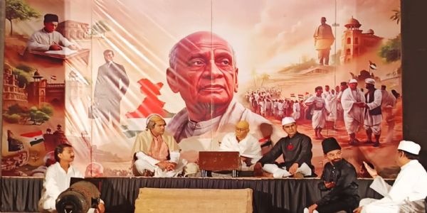 ભરૂચ ખાતે સરદાર પટેલ સાહેબની જીવનગાથા પર નાટ્ય પ્રસ્તુતિ કરવામાં આવી