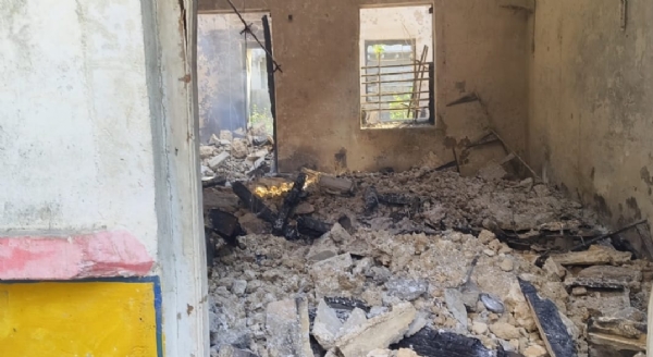 આગ લાગવાની ઘટના સામે આવી હ