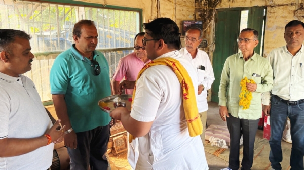 પ્રભાત સહકારી જીનમાં સીસીઆઈ કપાસ ખરીદીનો શુભારંભ કરવામાં આવ્યો