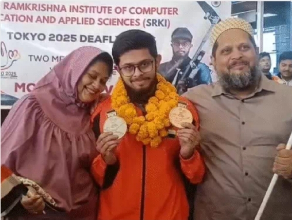 मोहम्मद मुरतज़ा वाणिया ने शूटिंग स्पर्धा में सिल्वर और ब्रॉन्ज दो मेडल जीता मोहम्मद मुरतज़ा वाणिया ने शूटिंग स्पर्धा में सिल्वर और ब्रॉन्ज दो मेडल जीता