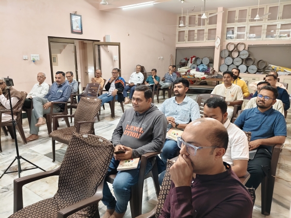 વિશ્વ સંવાદ કેન્દ્ર સૌરાષ્ટ્રની વેબસાઇટનું અખિલ ભારતીય સહ પ્રચાર પ્રમુખ પ્રદીપ જોશીના રાજકોટ ખાતે વિમોચન