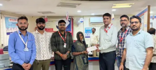 શંખેશ્વરમાં PMJJBY હેઠળ મૃતક ખાતેદારના પરિવારને ₹2 લાખની સહાય