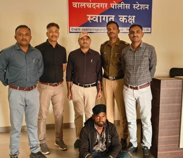 રાજકોટ મધ્યસ્થ જેલમાંથી જમ્પ કેદીને મહારાષ્ટ્રમાં પકડી પાડ્યો — અમરેલીમાં પેરોલ ફોર્સની સફળ કામગીરી