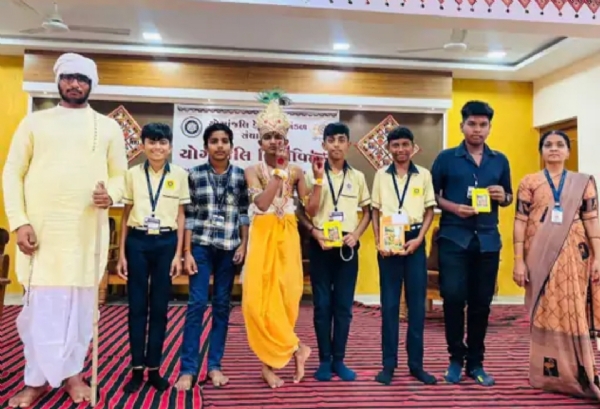 સિદ્ધપુર તાલુકાના ગણેશપુરા સ્થિત યોગાંજલિ કેળવણી મંડળ સંચાલિત યોગાંજલિ વિદ્યાવિહારમાં ગીતા જયંતિનો ભવ્ય કાર્યક્રમ યોજાયો