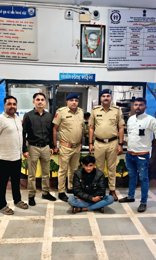 ઘરફોડ ચોરીના ગુન્હાના આરોપીને