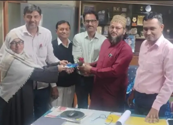 સિદ્ધપુરમા સુન્ની મુસ્લિમ ઈદગાહ ટ્રસ્ટના વહીવટદાર તથા કારોબારી અધિકારી તરીકે આબિદહુસેન છુવારાની નિમણૂક સિદ્ધપુરમા સુન્ની મુસ્લિમ ઈદગાહ ટ્રસ્ટના વહીવટદાર તથા કારોબારી અધિકારી તરીકે આબિદહુસેન છુવારાની નિમણૂક