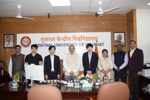 સીયુજીમાં જાપાનના JICA પ્રતિનિધિમંડળની મુલાકાત, યુનિવર્સિટી–ઉદ્યોગ સહકાર અંગે વ્યાપક ચર્ચા