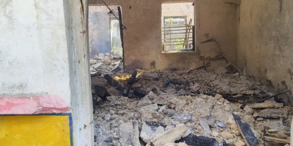 કાપડ, કટલેરી તેમજ સોની ની ત્રણ દુકાનોમાં મોડી રાત્રિના અચાનક આગ લાગવાની ઘટના