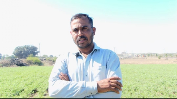 પોરબંદર જિલ્લાના ખેડૂત નિલેશભાઈ વસરાને  બિનખેતી જમીન માટે પ્રીમિયમ ભરવામાંથી મુક્તિ મળી.