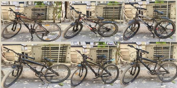 પોરબંદર પોલીસ દ્વારા બે સાઇકલ ચોર ને ઝડપી પાડ્યા.