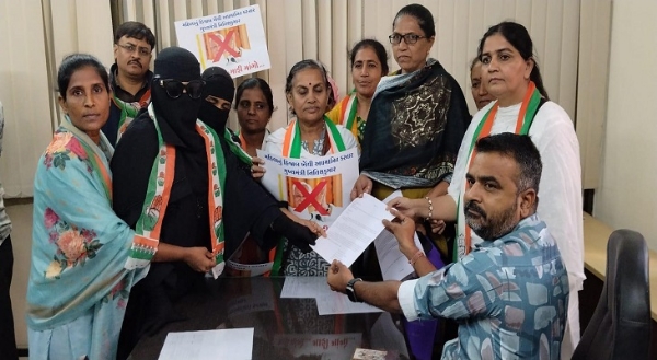 હિજાબની ઘટનાનો જામનગરમાં વિરોધ